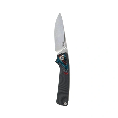 Сгъваем нож SRM 106M-GK - дръжка от G10 и 14C28N стомана ➤ топ цена ➤ sorbe.bg