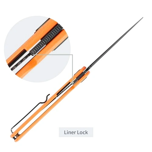 Сгъваем нож SRM 105M-GJ - дръжка от G10 и 14C28N стомана ➤ топ цена ➤ sorbe.bg