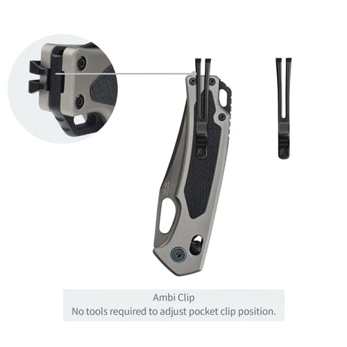 Сгъваем нож SRM Retriever 9203-AK2 - дръжка от алуминиева сплав и ламинирана 140Cr стомана ➤ топ цена ➤ sorbe.bg