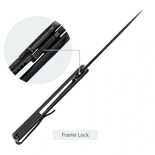 Сгъваем нож SRM 135L-GB - дръжка от G10 и 14C28N стомана ➤ топ цена ➤ sorbe.bg