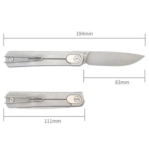 Сгъваем нож SRM 135L-GT - дръжка от G10 и 14C28N стомана ➤ топ цена ➤ sorbe.bg