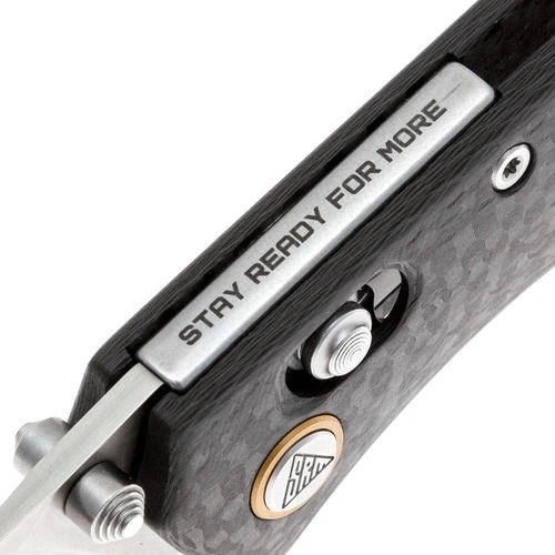 Сгъваем нож SRM Medal 255L-CB  - дръжка от карбон и ламинирана 140Cr стомана ➤ топ цена ➤ sorbe.bg