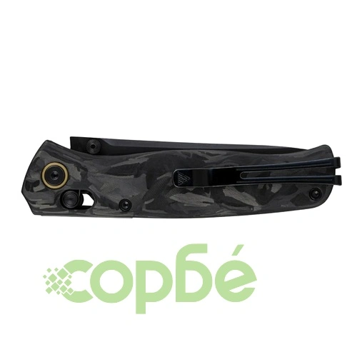 Сгъваем нож SRM Medal 255L-FB2 - дръжка от карбон и ламинирана 140Cr стомана ➤ топ цена ➤ sorbe.bg