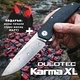 Сгъваем нож Dulotec Karma XL с подарък точило