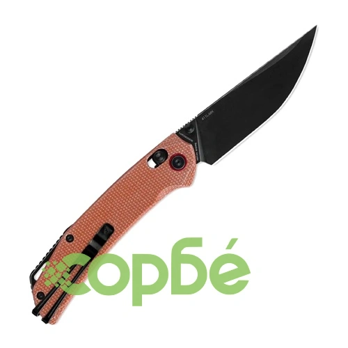 Сгъваем нож SRM 411L-MN Asika - дръжка от micarta и 14C28N стомана ➤ топ цена ➤ sorbe.bg