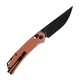 Сгъваем нож SRM 411L-MN Asika - дръжка от micarta и 14C28N стомана