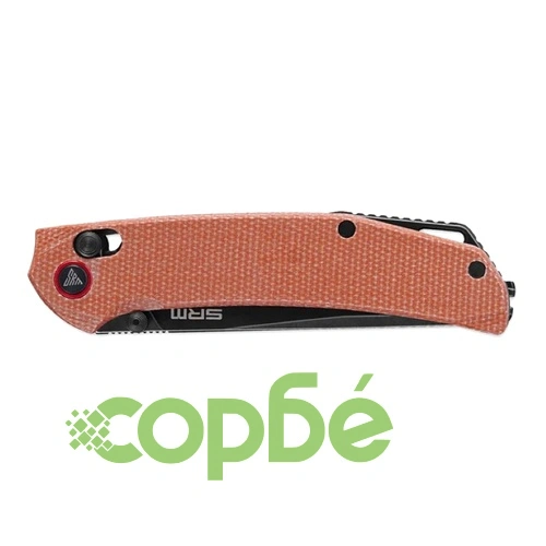 Сгъваем нож SRM 411L-MN Asika - дръжка от micarta и 14C28N стомана ➤ топ цена ➤ sorbe.bg