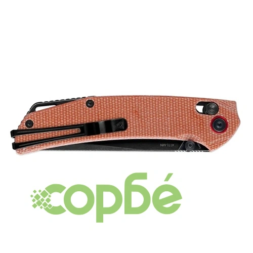 Сгъваем нож SRM 411L-MN Asika - дръжка от micarta и 14C28N стомана ➤ топ цена ➤ sorbe.bg
