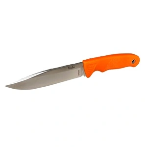Нож с фиксирано острие Linder Super Edge 5 - оранжева дръжка