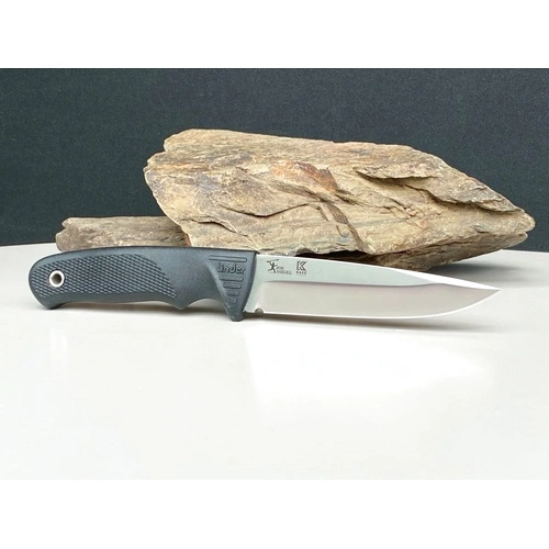 Нож с фиксирано острие Linder Joe Vogel Evo-X Super Edge 7  - черна дръжка ➤ топ цена ➤ sorbe.bg
