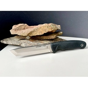Нож с фиксирано острие Linder Worker Super Edge 8  - черна дръжка