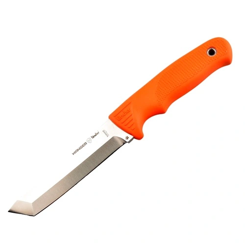 Нож с фиксирано острие Linder Worker Super Edge 8 - оранжева дръжка ➤ топ цена ➤ sorbe.bg