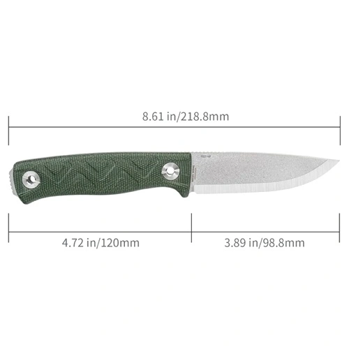 Нож с фиксирано острие SRM 702T-MP - 14C28N острие и дръжка от Micarta ➤ топ цена ➤ sorbe.bg