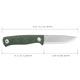 Нож с фиксирано острие SRM 702T-MP - 14C28N острие и дръжка от Micarta