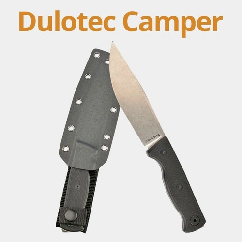 Нож с фиксирано острие Dulotec Camper - дръжка от G10 и 14C28N неръждаема стомана ➤ топ цена ➤ sorbe.bg