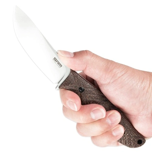 Нож с фиксирано острие SRM Fossa 605T-MW - 14C28N острие и дръжка от Micarta ➤ топ цена ➤ sorbe.bg