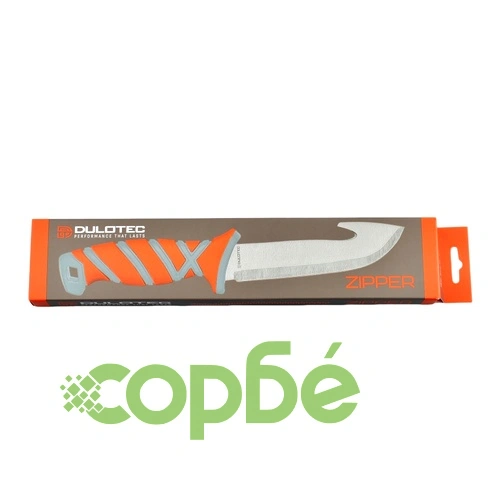 Нож с фиксирано острие Dulotec Zipper - 8Cr14MoV неръждаема стомана ➤ топ цена ➤ sorbe.bg