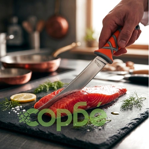 Нож с фиксирано острие Dulotec Slicer Xl - 8Cr14MoV неръждаема стомана ➤ топ цена ➤ sorbe.bg