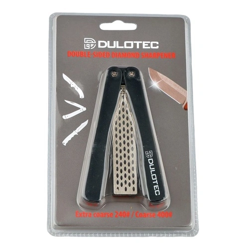 Двустранно сгъваемо диамантено точило Dulotec - 240# / 400# ➤ топ цена ➤ sorbe.bg