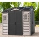Градинска барака DuraMax Apex Pro Plus - винил с подсилена метална конструкция, 326.2 x 247.4 x 234.4 cm