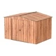 Градинска барака DuraMax TOP Shed 10 x 8, Woodgrain/Brown - поцинкована стомана с подсилена метална конструкция - 321.8 x 243.3 x 209.3 cm