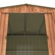 Градинска барака DuraMax TOP Shed 10 x 8, Woodgrain/Brown - поцинкована стомана с подсилена метална конструкция - 321.8 x 243.3 x 209.3 cm