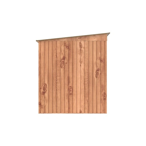 Градинска барака DuraMax TOP Shed Pent Roof 8 x 6 Skylight, Woodgrain/Brown - поцинкована стомана с подсилена метална конструкция - 263.5 x 184.3 x 201.8 cm ➤ топ цена ➤ sorbe.bg