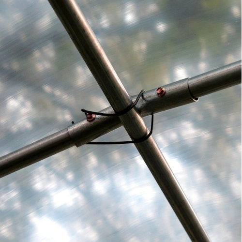 Метална конструкция за оранжерия Tunnel Pro System 3 - 18 кв.м. с една врата (6x3x2m) ➤ топ цена ➤ sorbe.bg