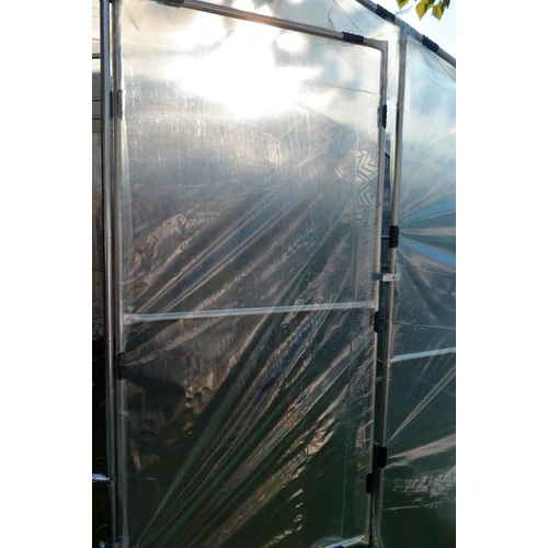 Метална конструкция за оранжерия Tunnel Pro System 3 - 18 кв.м. с една врата (6x3x2m) ➤ топ цена ➤ sorbe.bg