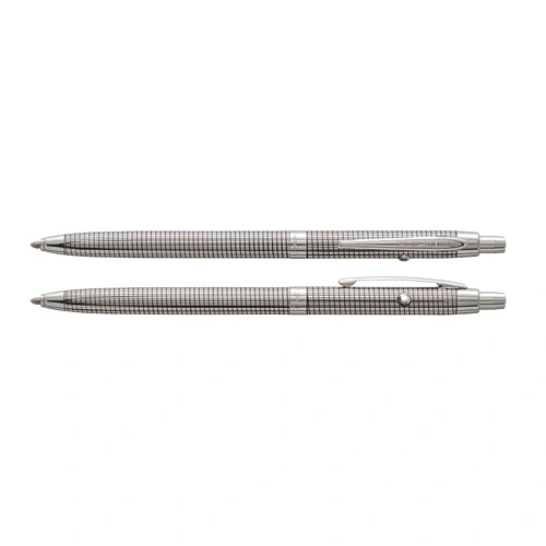 Химикалка Fisher Space Pen Black Grid Design Shuttle Space Pen - B4 ➤ топ цена ➤ sorbe.bg