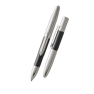 Химикалка Fisher Space Pen Black Titanium Nitride and Chrome infinium Space Pen, Med. Point, Blue Ink - INFBTN-1