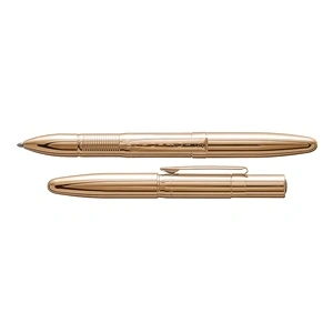 Химикалка Fisher Space Pen Gold Titanium Nitride infinium Space Pen, Med. Point, Blue Ink - INFG-1