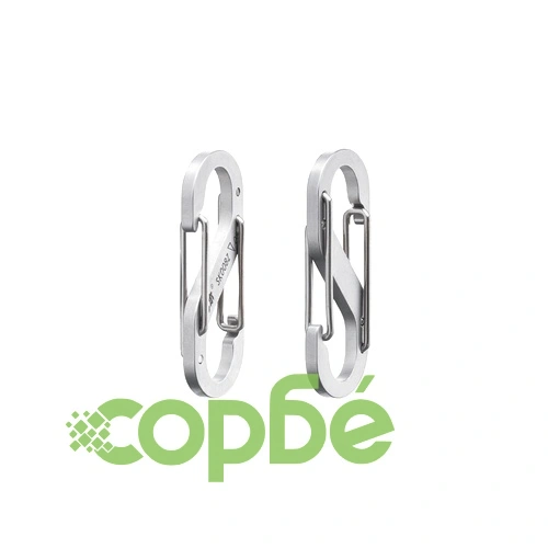 Ключодържател карабинер от неръждаема стомана SK008Z ➤ топ цена ➤ sorbe.bg