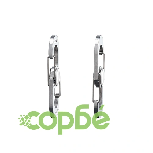 Ключодържател карабинер от неръждаема стомана SK039E ➤ топ цена ➤ sorbe.bg