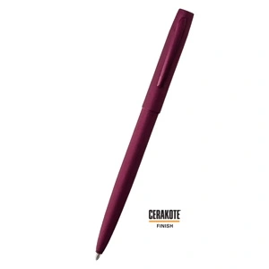 Химикалка Fisher Space Pen Cap-O-Matic Ceracote O.D. Black Cherry M4H-319 в подаръчна кутия
