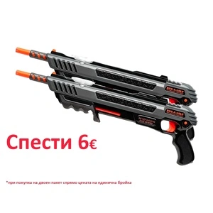 Пушка за насекоми Bug-A-Salt 3.0 Черна ДВОЕН ПАКЕТ