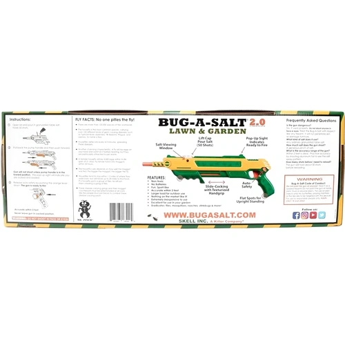 Пушка за насекоми Bug-A-Salt 3.0 Lawn and Garden ➤ топ цена ➤ sorbe.bg