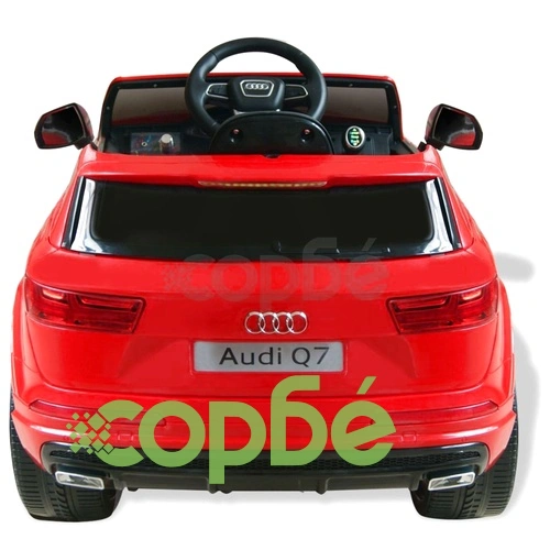 Електрически детски автомобил Audi Q7, червен, 6 V ➤ топ цена ➤ sorbe.bg
