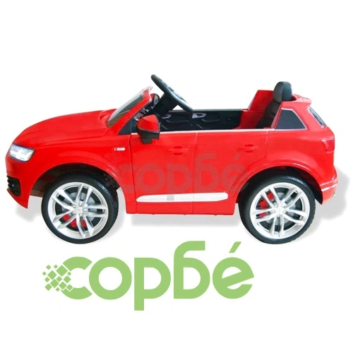 Електрически детски автомобил Audi Q7, червен, 6 V ➤ топ цена ➤ sorbe.bg