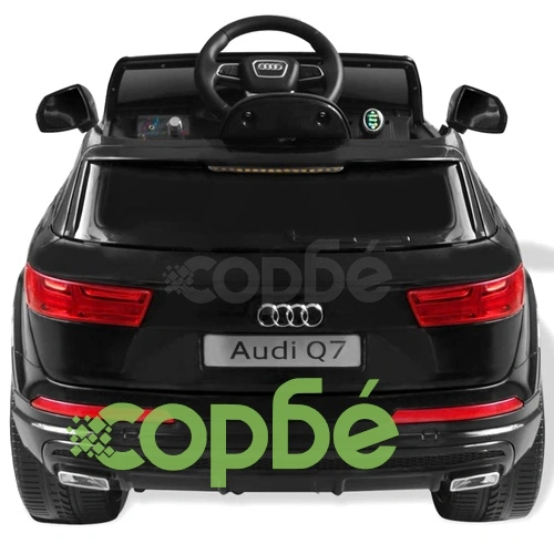 Електрически детски автомобил Audi Q7, черен, 6 V ➤ топ цена ➤ sorbe.bg