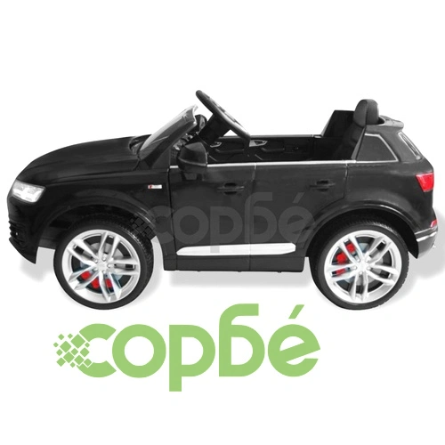 Електрически детски автомобил Audi Q7, черен, 6 V ➤ топ цена ➤ sorbe.bg