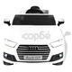 Електрически детски автомобил Audi Q7, бял, 6 V