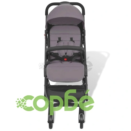 Детска сгъваема количка Pocket Buggy, сива, 89x47,5x104 cм ➤ топ цена ➤ sorbe.bg