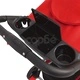 Бебешка количка тип бъги, червена, 102x52x100 см 