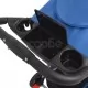 Бебешка количка тип бъги, синя, 102x52x100 см 