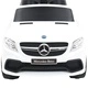 Детска кола за яздене и бутане Mercedes Benz GLE63 бял