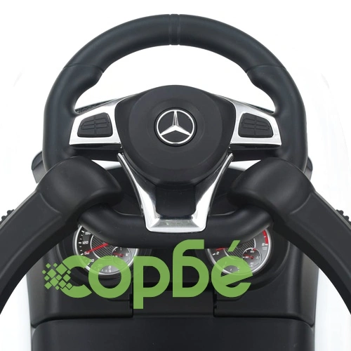 Детска кола за яздене и бутане Mercedes Benz GLE63 бял ➤ топ цена ➤ sorbe.bg