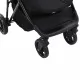 Детска/бебешка количка 2-в-1, синьо и черно, стомана