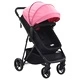 Детска/бебешка количка 2-в-1, розово и черно, стомана