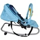 Бебешки люлеещ се шезлонг, син